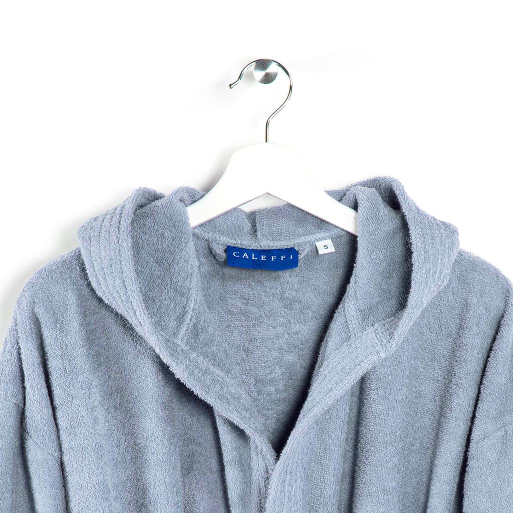 Rainbow Hooded Bathrobe In Cotton 400 G/sqm