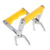 Efficient Beekeeping Apiary Essential Tool Stainless Steel Frame With Bright Yellow Plastic Handle For Secure Lifting
