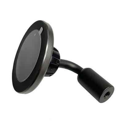 Sturdy Aluminum Alloy Magnet Holder Adapter1/4 To 17mm Ball Magnetic Tripod Adapter Fitting for Phone 12-15 Series
