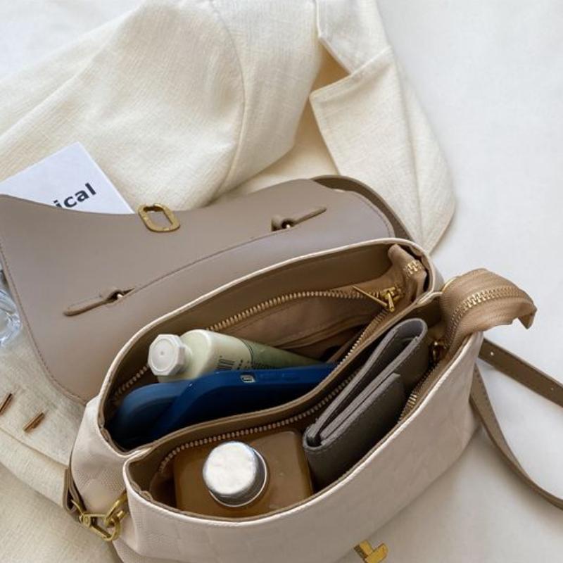 Vysoce kvalitní a elegantní dámské kabelky Trendy a módní tašky přes rameno pro malý dav Práce Ins-style Nákupní tašky Messenger