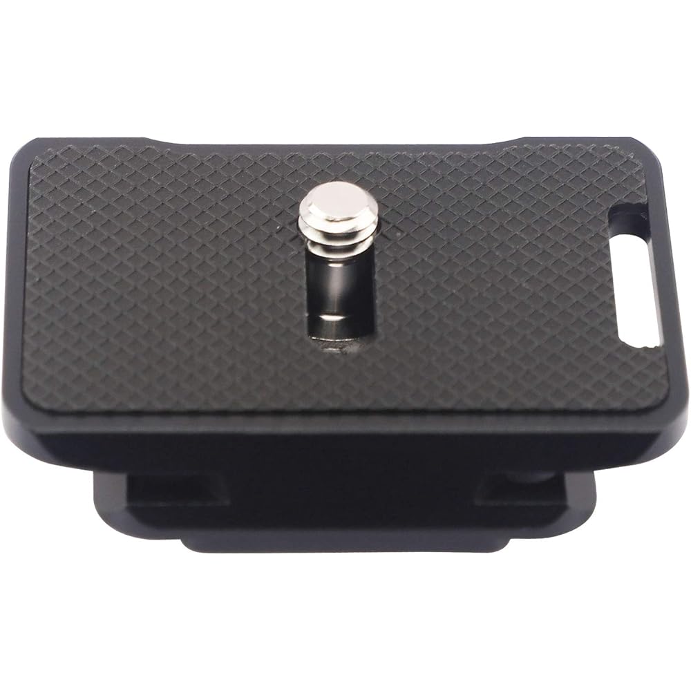 Haoge P30 Double Type Quick Release Plate, Arca-Swiss/Kirk, Compatible with Manfrotto RC2 Standard Ball Heads (ARCA-Swiss/Kirk) Compatible with Manfro