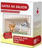 Zestaw Siatka Na Balkon Dla Kota Ptaki Gołębie 4X3M, Oko 50Mm Bez Wiercenia
