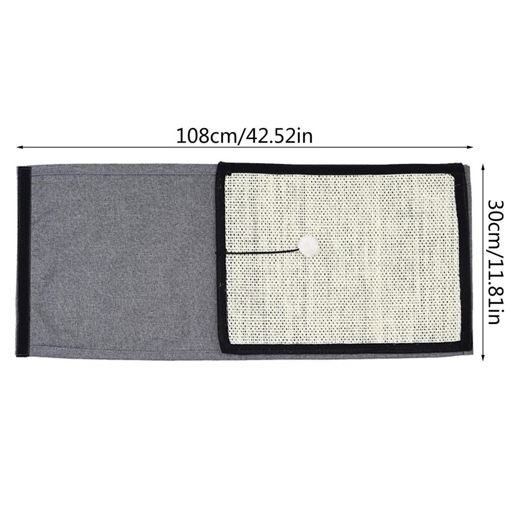 Indoor Cat Scratch Sisal Mat for Sharpen Nails Scraper Kitten Pad Cat Toy Chair Table Sofa Mats Furniture Protectors