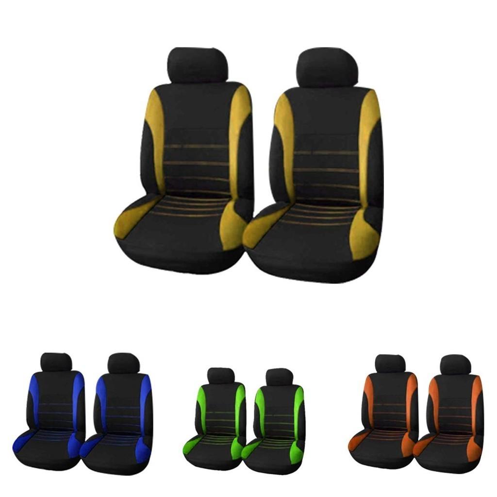 Coprisedili Auto Universali di Lusso Set Completo Per Tutte le Stagioni In 7 Colori Vivaci