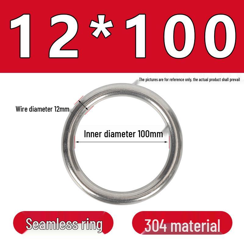 Stainless Steel Seamless O-Ring: Corrosion-Resistant Accessory for Handbags and Pet Gear