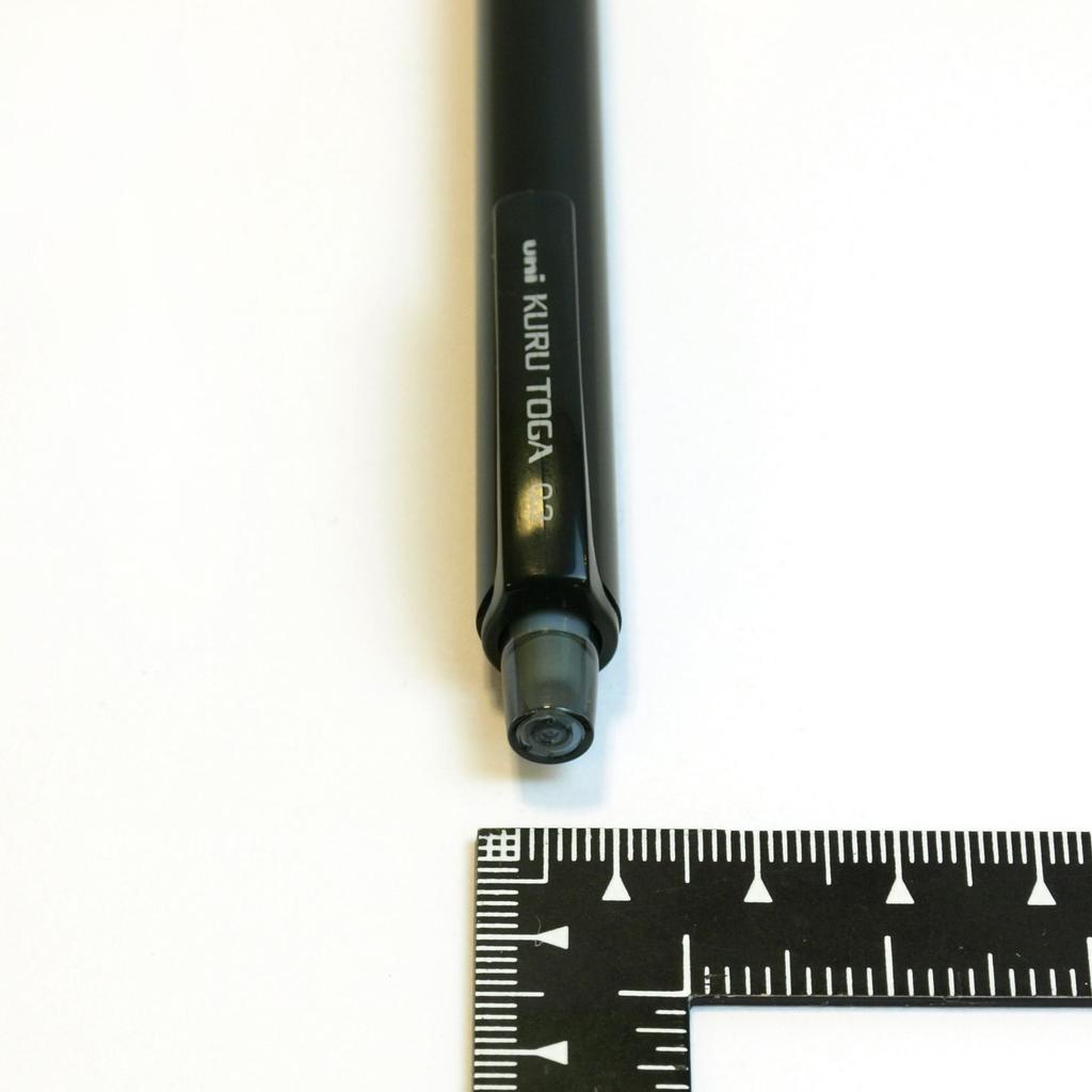 Mitsubishi Pencil Mechanical Pencil Kurutoga Automatic Lead Rotation Mechanism Black 0.3 M34501P.24