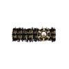 MELA BIANCA Luna Tweed Hair Clip Pin