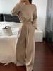 2025 Women's European Cross-Border Fashion Sportswear Set: Autumn/Winter Loose Fit, Age-Reducing, Chic Hoodie & Casual Two-Piece Outfit