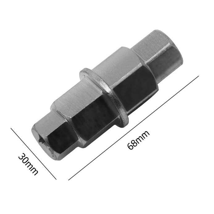 

Портативный гаечный ключ для переднего колеса мотоцикла, универсальная шестигранная головка, ручной инструмент, аксессуары для переднего колеса мотоцикла Pack of 1 чёрный