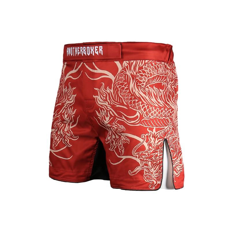 Men Women MMA Shorts UFC Training BJJ Muay Thai Boxing Gym Workout Athletic Compression Short Pants