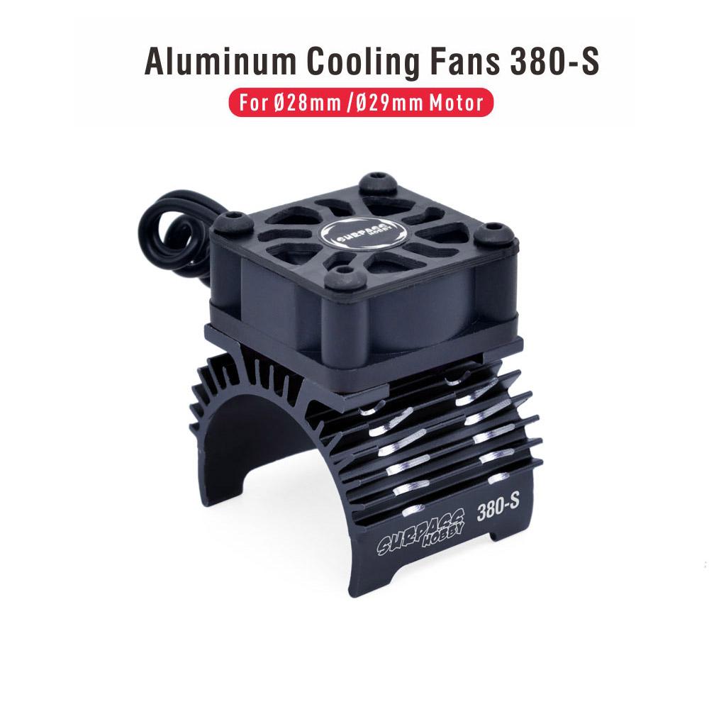 SURPASS HOBBY 28mm/29mm/36mm Motor Fan Cooling Heatsink for RC 380 390 540 550 Brushless Motor