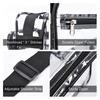Schultertasche Transparent Große Kapazität Zwei Fächer Verstellbarer Schultergurt Separate Taschen Aufbewahrung Tragbar Crossbody Tasche Handtasche Outdoor