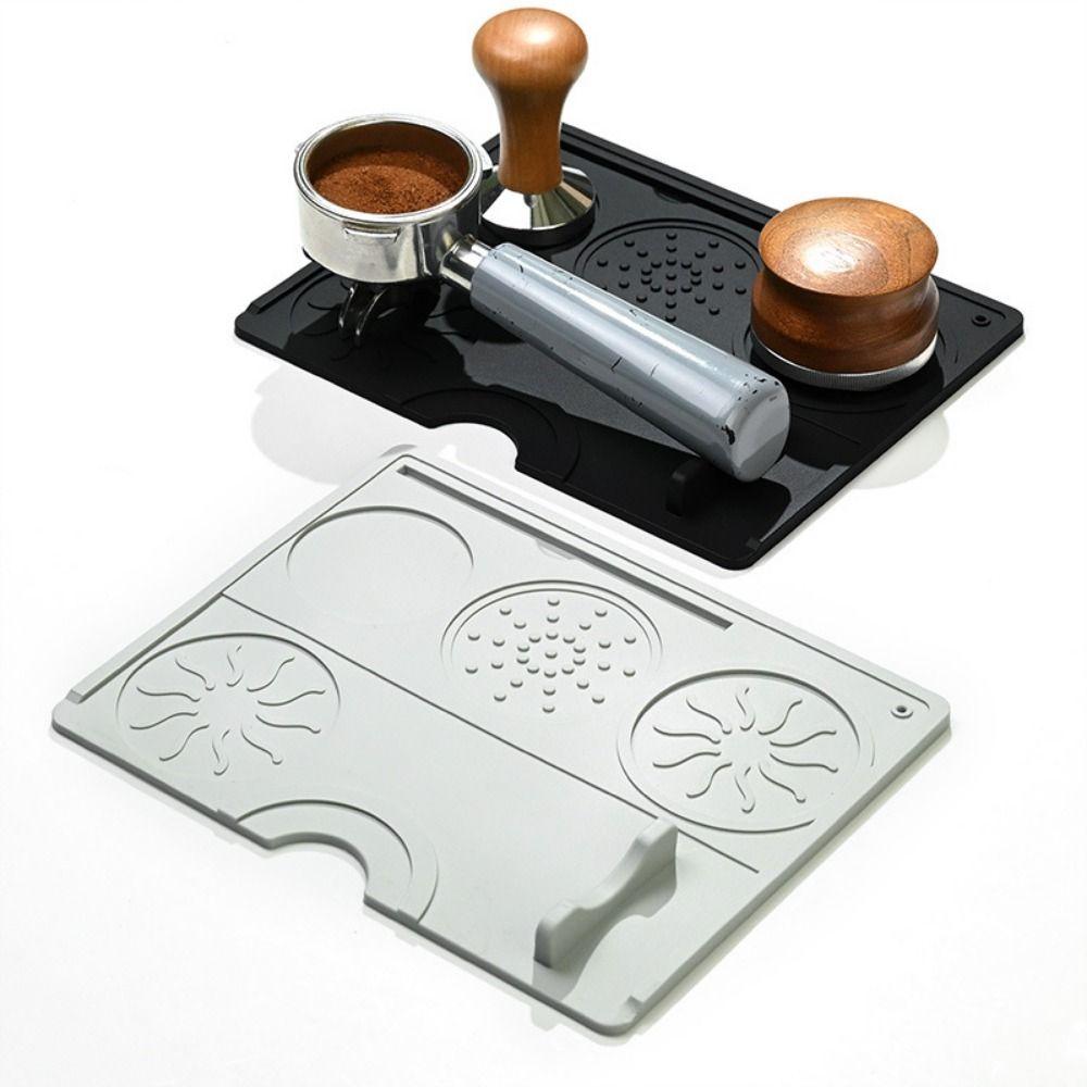 Heat Resistant Coffee Tamping Mat Food Grade Espresso Tamper Pad  Barista Essential