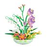 Weile Chuangxiang 2113 Daffodil Plant Potted Plant 2115 Small Particles Assembled Building Block Children'S Toys Girls Gifts