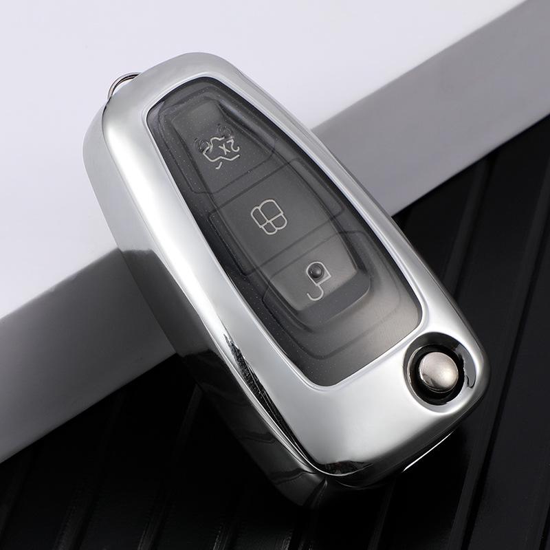 Ford Key Case Cover for Mondeo, Focus, EcoSport, Kuga, Fiesta