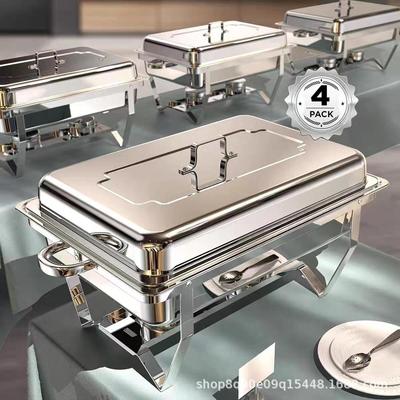 Încălzitor de bufet pliabil din oțel inoxidabil pentru încălzirea alimentelor