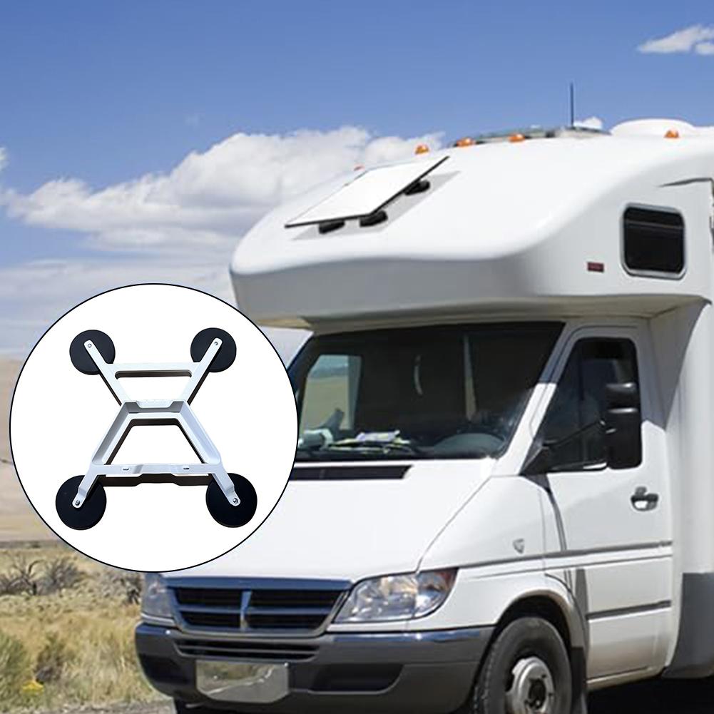 Sleek Design of the Portable Aluminum Mounting Bracket Enhances Vehicle Appearance while Supporting For starlink