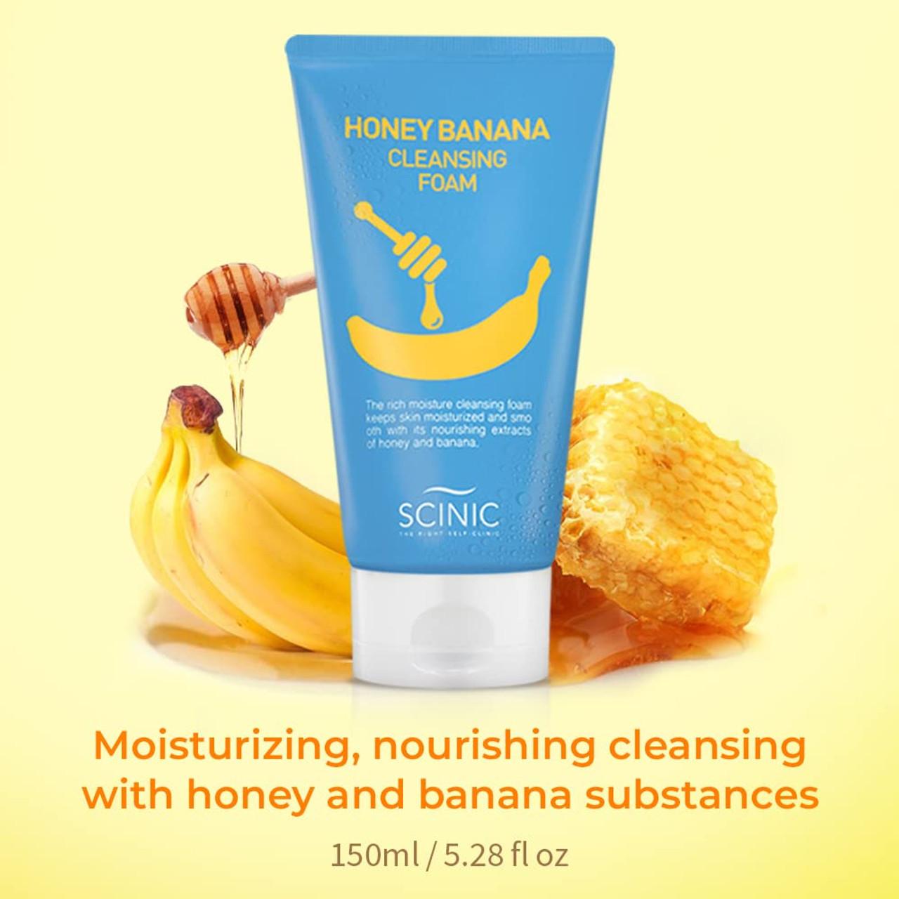 

SCINIC Honey Banana Cleansing Foam 150ml