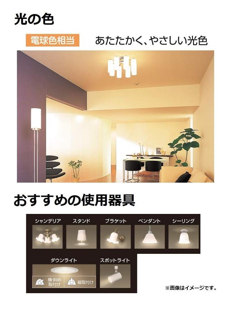 Panasonic Průměr patice LED žárovky Ekvivalent 60W žárovky Ekvivalent žárovky Barva Obecný tvar světla Kompatibilní s uzavřenými spotřebiči