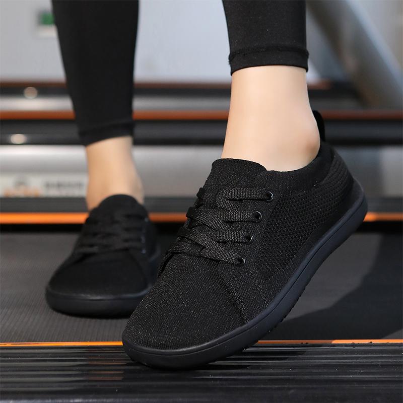 Barefoot Knitted Sneakers Women Men Wide Toe Minimalist Zero Drop Shoes Non Slip Casual Sports Shoes Gym Fitness Shoes