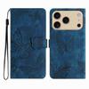 For iPhone 17 Pro Max Case Butterfly Design Flip Wallet Leather Phone Cover Skin-Touch
