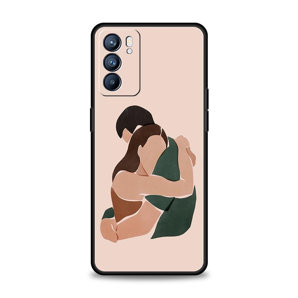 

Baby Girl Mom Family Phone Case For Oppo Reno8 Reno7 Reno6 Pro A54 5G Find X6 X5 A53 A52 A9 A15 A95 A17 A16 A57 A31 Cover Oppo Reno8