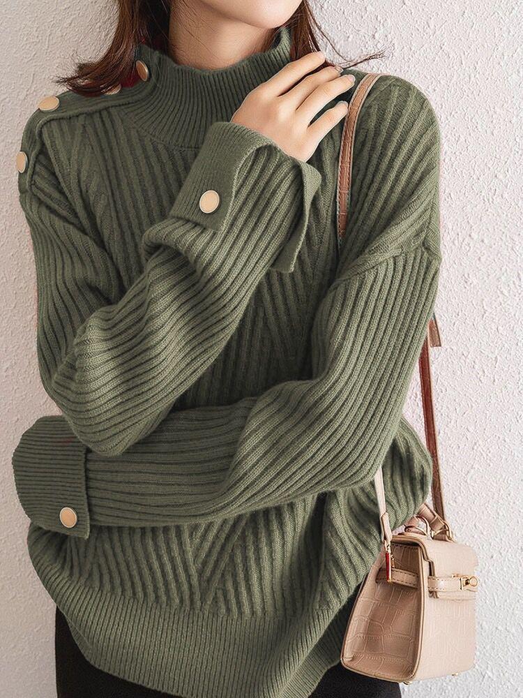 European High-End 2026 Autumn/Winter Fashionable Loose Knit Sweater