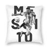 Football Messis Pillowcase Soft Fabric Cushion Cover Gift  Throw Pillow Case Cover Home Zippered Xcm