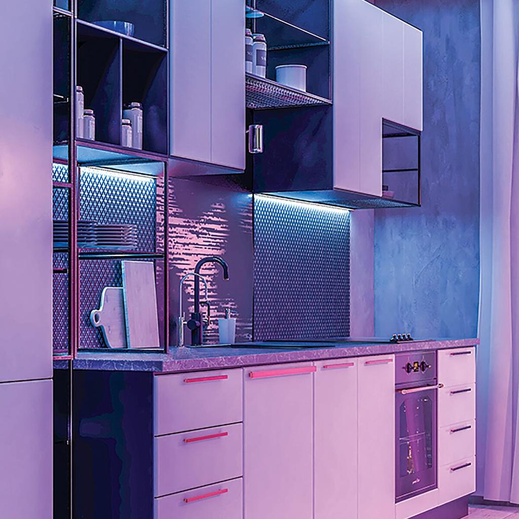 LED-Streifen Muvit iO Schwarz Mehrfarbig Golden F 5 m