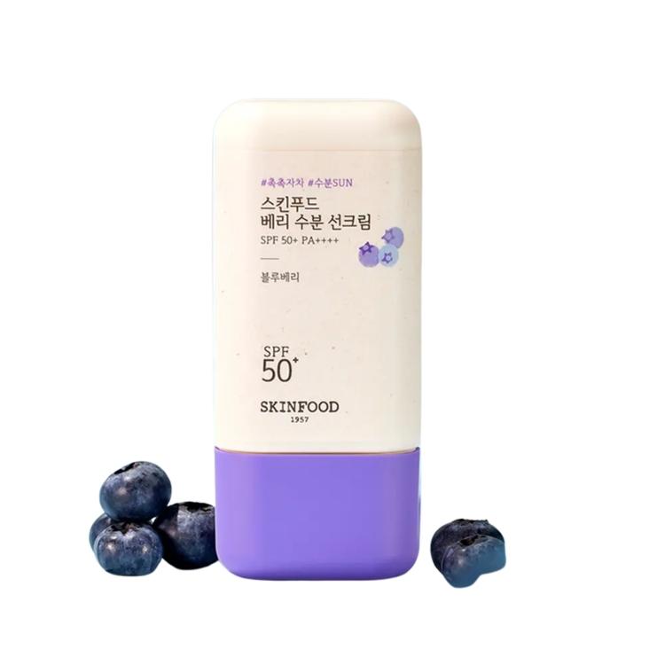 

[Skin Food] Berry Moisture Sun Cream SPF50+ PA++++ Hydrating UV Protection Sunscreen – 50ml