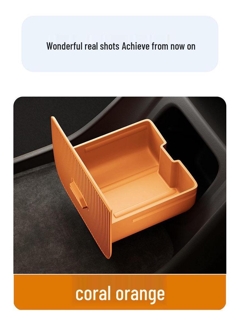 Central Console Storage Box with Aroma Diffuser for YU7 Car Interior