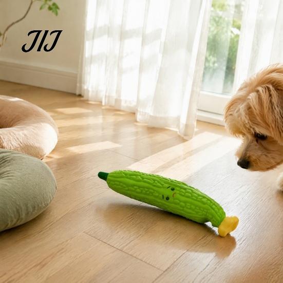 Naturlatex Welpen Zahneinlage Spielzeug Realistisches Obst und Gemüse Hund Kauspielzeug, Quietschendes Spielzeug für Welpen, Sicher Haustiere Bissfest Interaktiv