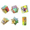 Tragbares 3D-Faltwürfel-Puzzle mit Panda-Motiv – Stressabbauendes Spielzeug für Büro und Zuhause – Robuste Kunststoffkonstruktion – Entspannungsspiel