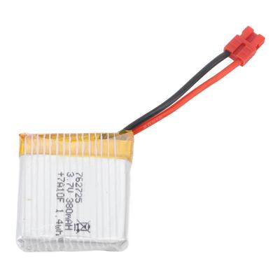 3,7V 380mAh LiPo batéria Nabíjateľná RC kvadrokoptéra Dron Lítium-polymérová batéria Príslušenstvo pre