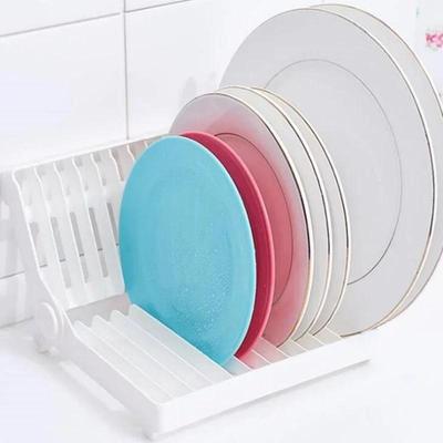 Nuovo Scolapiatti da Cucina Pieghevole Domestico Portaoggetti Stoviglie Organizzatore Gadget Accessori per la Casa