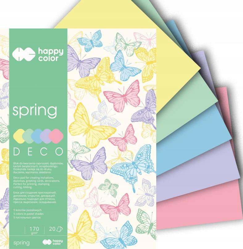 BLOK DECO SPRING A4/20 170G/M2 0668 A'5
