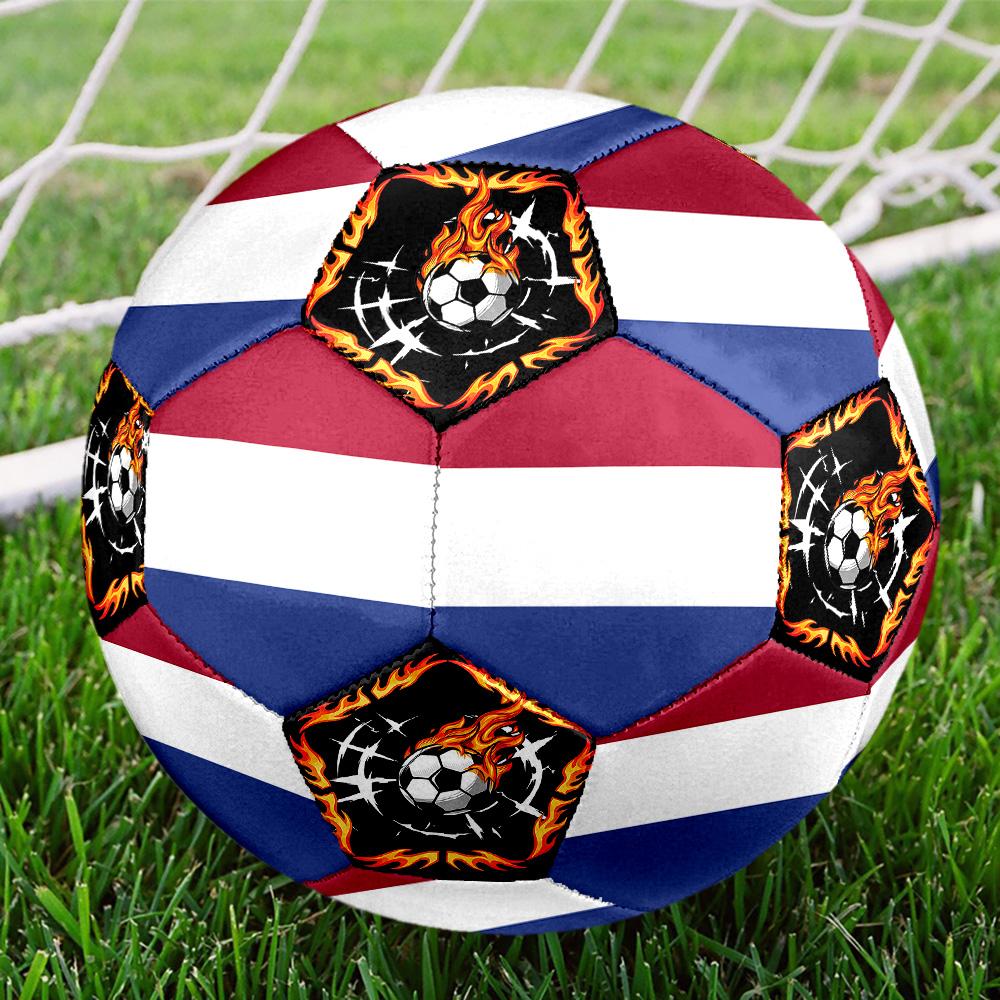 1pc Netherlands Sports Theme Size 5 Soccer Ball Professional Match Training Football Indoor &Outdoor Sports Ball Lightweight Durable c6642