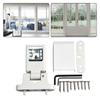 High Quality Door Hinge Door hinge Accessories Zinc Alloy And Iron Hot Sale Right W/screw White Door Flag Hinge