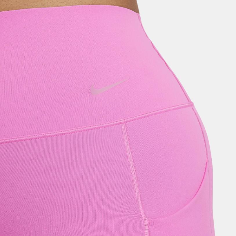 Nike Universal Solid Color Logo High Waist Leggings Women Leggings Playful-Pink DQ5897-675