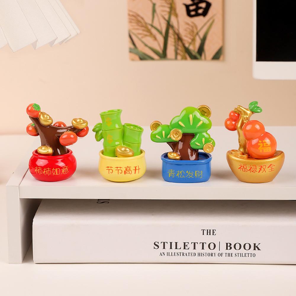 Style Resin Prosperity Tree Desktop Decor For Office Gift Ideas