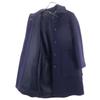 MAX&CO Wool Blend Coat 36 Navy Blue X Black Women Used