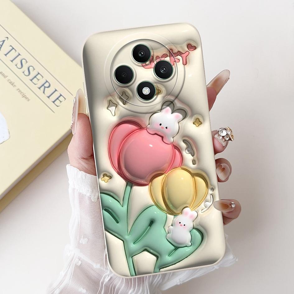 For OPPO Reno12 F 5G Case CPH2637 Cover Fashion Art Painted Soft Silicone Shockproof Funda For OPPO Reno 12F Reno12F F27 5G Capa