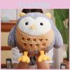 Plush Owl Toy Birds Stuffed Animal Doll Bedroom Decoration Cartoon Gift Kids