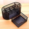 VANRA Pen Holder Metal Mesh Desk Organizer with Drawer Accessory Case Multifunctional Stationery Storage Supplies 8 Sizes