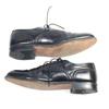 USED/80s 90s Vintage USA Made Dexter Size 8M 25.5 26.0cm Wholecut Dress Shoes Black