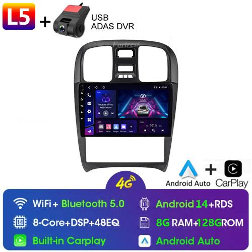 Android12 4G+WIFI For Hyundai Sonata 2003-2009 Car Radio Multimedia Video Player 2 Din Dvd Carplay GPS Autoraido