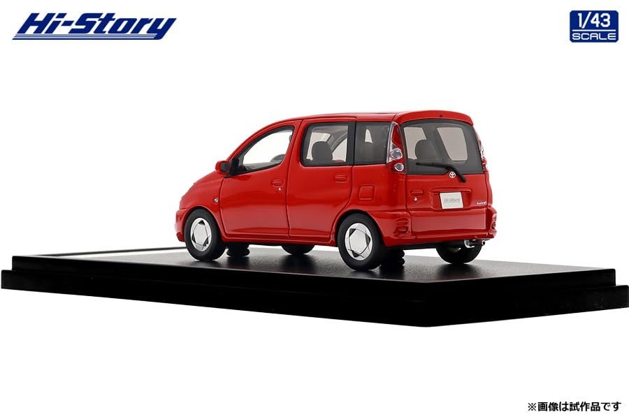 Interallied Hi Story Toyota FunCargo X Super Red V Modelo Acabado HS527RE 1/43 (1999)