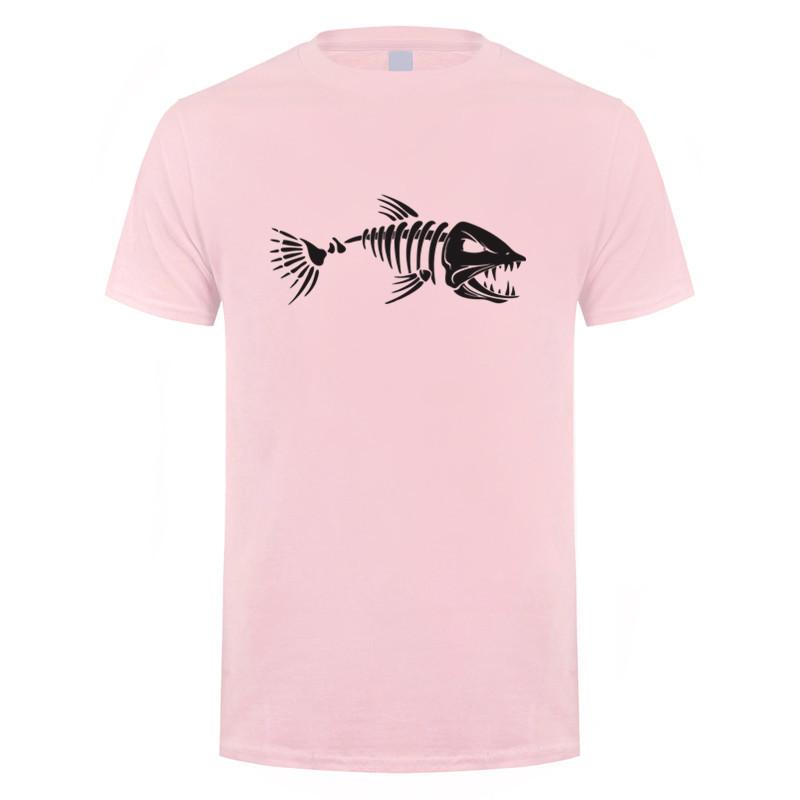 

Fish Bone Fishbone T Shirt Summer Women Men Short Sleeve Fishing Fisherman T-shirts Cotton Tshirt Tops OT-011 4XL
