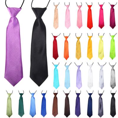 Convenient Ties For Children'S Team Performances, No Small Ties, Casual Rubber Bands, Lazy Ties