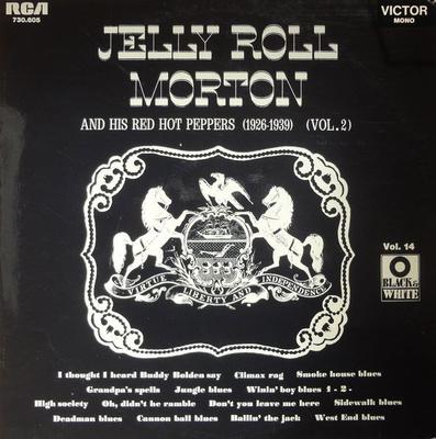 LP Schallplatte JELLY ROLL MORTON'S RED HOT PEPPERS - (1926-1939) (Vol. 2) 730605 RCA 1971 Frankreich Jazz Gebraucht